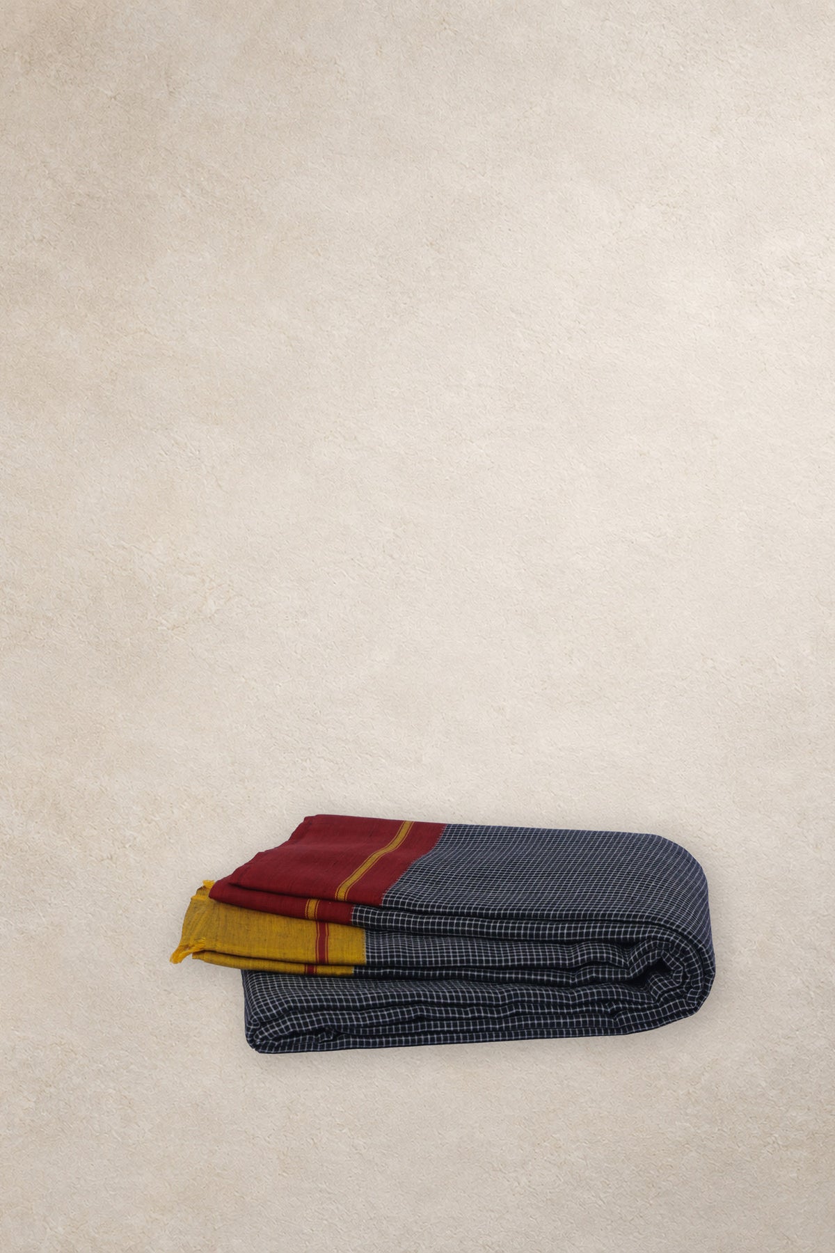  Habba Anchu Patteda Anchu cotton saree with red and yellow Ganga Jamuna border