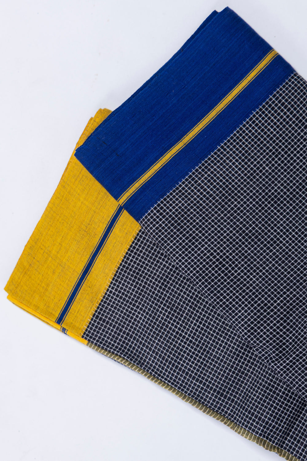 Traditional pallu of Ganga Jamuna Patteda Anchu saree