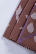 Handwoven motif pallu of Mati Pata Jamdani cotton saree