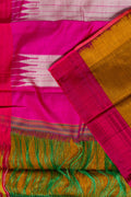 Traditional pallu of Saasive Hoovu Ilkal saree